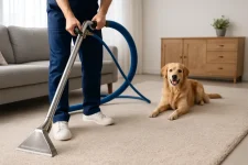 Fris en vlekvrij tapijt in Dronten met professionele dieptereiniging voor een gezond en stijlvol thuis