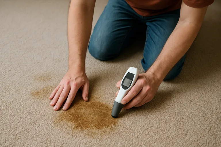 Opgedroogde en diepe vlekken aanpakken