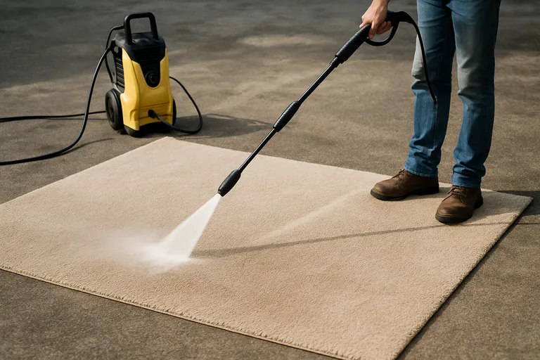 Stappenplan: zo reinig je tapijt met hogedrukreiniger