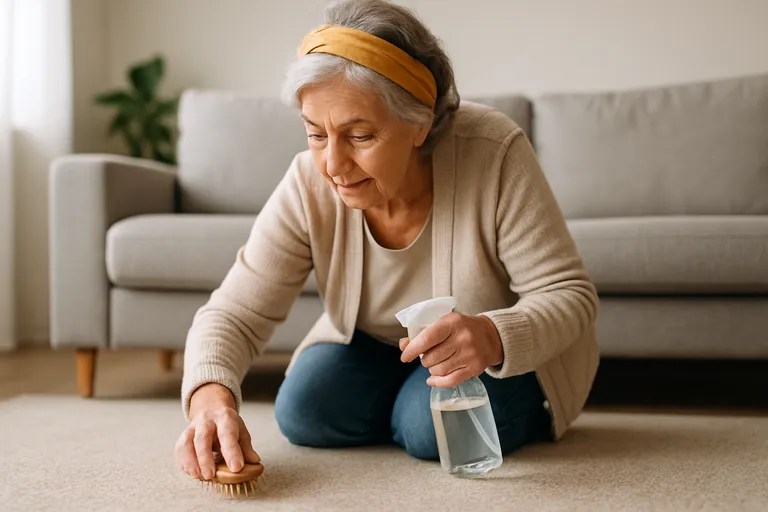 Tapijt reinigen met Oma weet raad: stap voor stap (ook gezocht als 'tapijt reinigen Oma weet raadt')