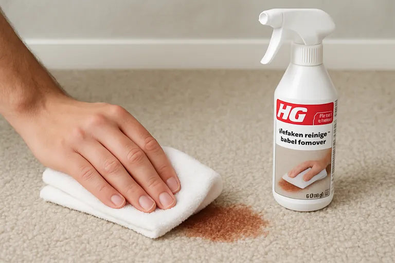 Vlekken behandelen met HG: snelle aanpak