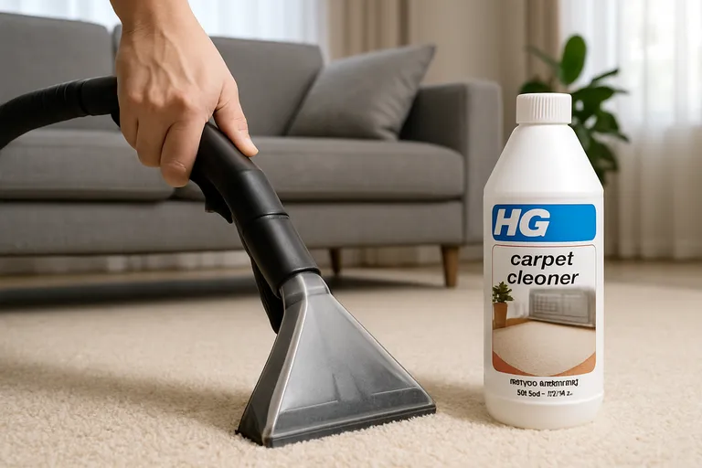 Waarom HG voor tapijt reinigen