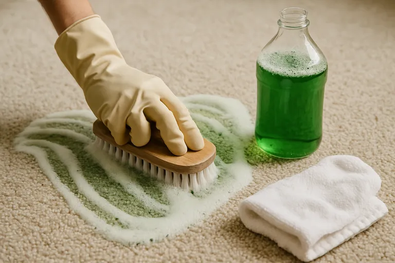 Waarom tapijt reinigen met groene zeep