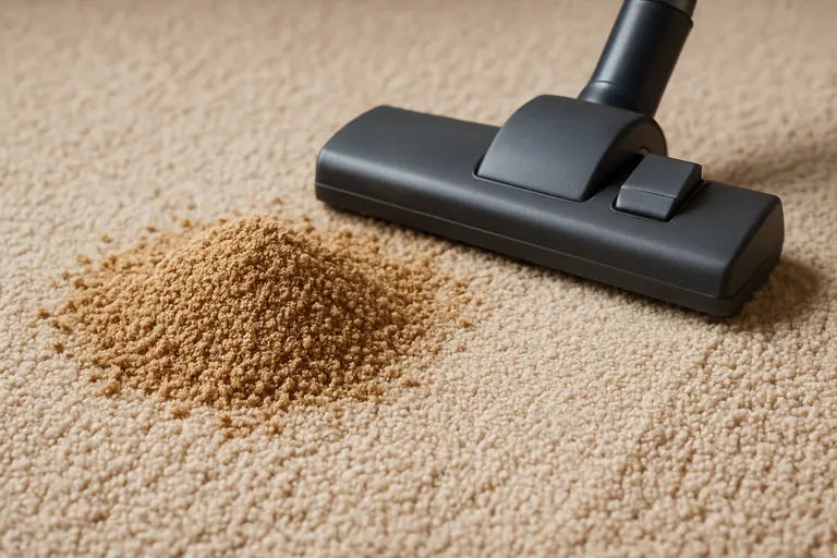 De juiste korrels om tapijt te reinigen kiezen