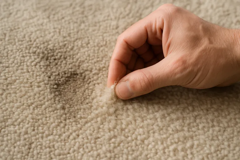 Staat en vezel van je oude tapijt beoordelen