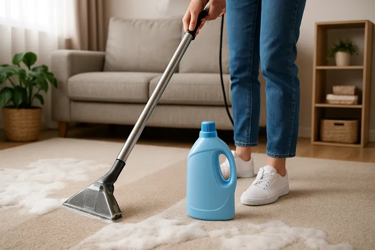 Stappenplan: tapijt reinigen met shampoo