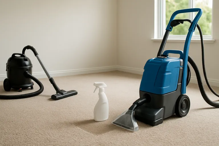 Stappenplan: zelf je tapijt reinigen met een gehuurde machine