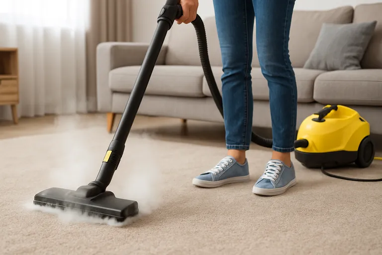 Waarom en wanneer tapijt reinigen met een stoomreiniger