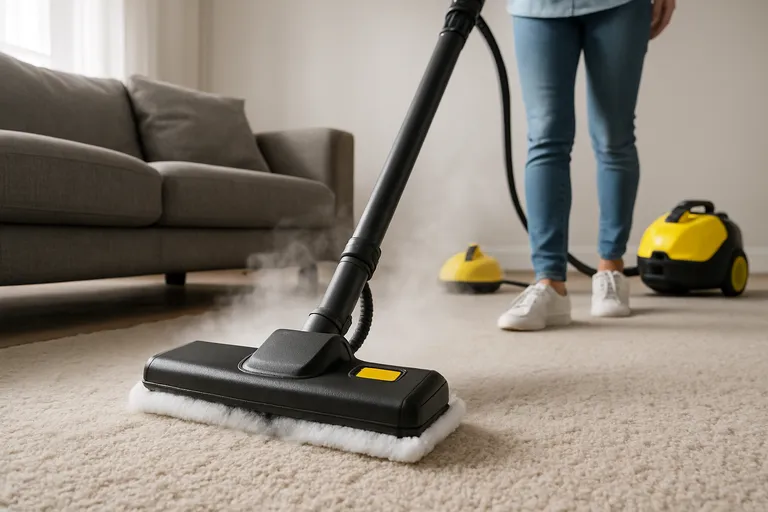 Waarom tapijt reinigen met stoomreiniger Kärcher