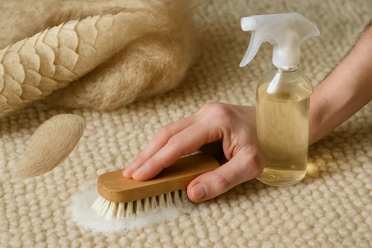 Waarom wol speciaal is en welke tapijtreiniger je nodig hebt