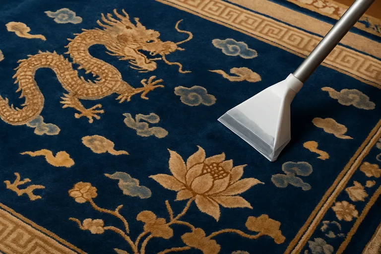 Wat is een chinees tapijt en waarom vraagt het speciale zorg?
