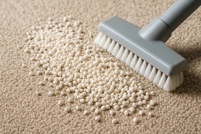 Wat zijn tapijt reinigen korrels en hoe werken ze?
