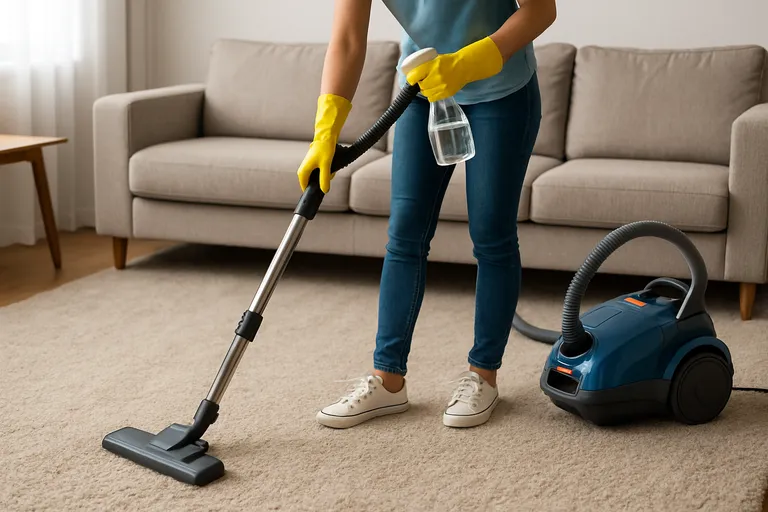 Zelf je tapijt reinigen: methoden en stappen