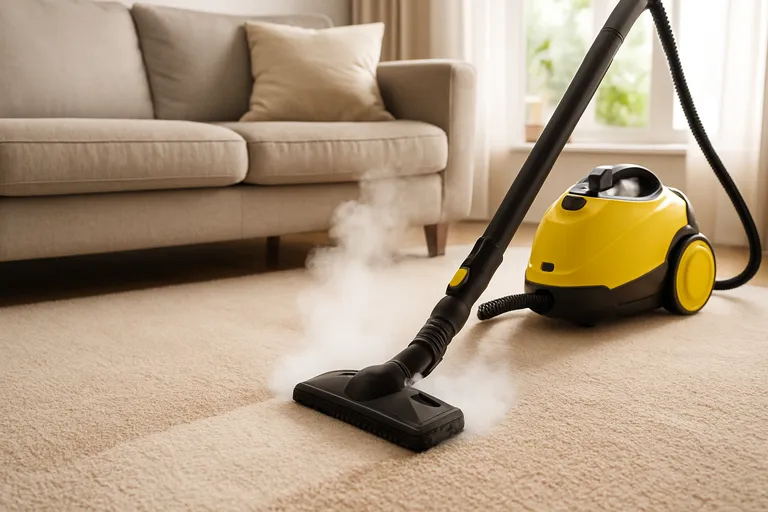 Zo krijg je je tapijt weer diep schoon en fris met de stoomreiniger