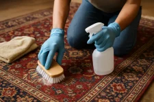 Zo maak je je perzisch tapijt veilig schoon zonder kleurdoorloop