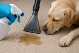 Hondenurine uit tapijt verwijderen: zo pak je vlekken en geur definitief aan