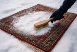 Sneeuw als natuurlijke reiniger voor een fris en schoon tapijt